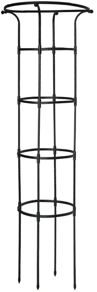 Besk Atbalsts telpaugiem D32/D50cm H155cm, juodas