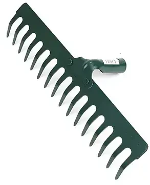 Besk Sodo grėblys metalinis, 16 dantų, kniedytas, be koto