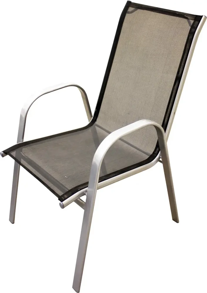 Besk Juodas metalinis kėdė 54X70X95cm