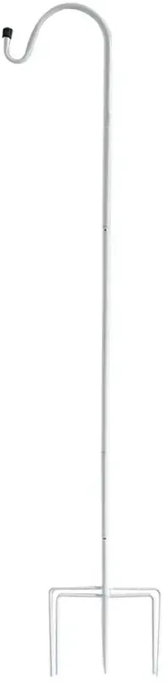 Besk Žibinto laikiklis metalinis 120cm, baltas