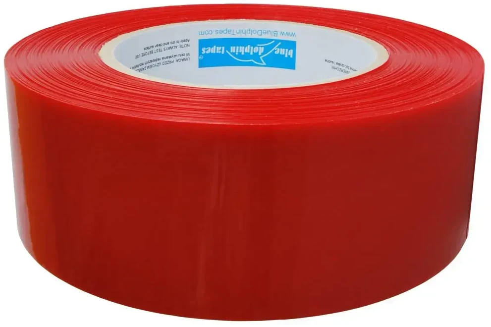 Besk Dažymo lipni juosta PE BE_PREKĖS_ŽENKLO NERASTAS_MODELIS Raudona 48mm x 50m