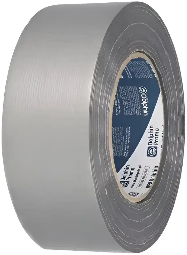 Besk Remontinė drėgmei atspari lipni juosta 75mm 50m sidabrinės spalvos