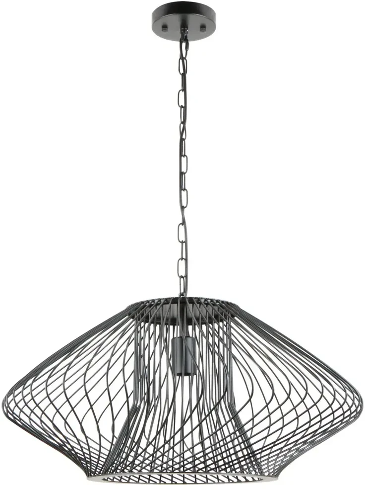 Besk Lubinis šviestuvas, E27, maks. 40 W, 220–240 V, juodas
