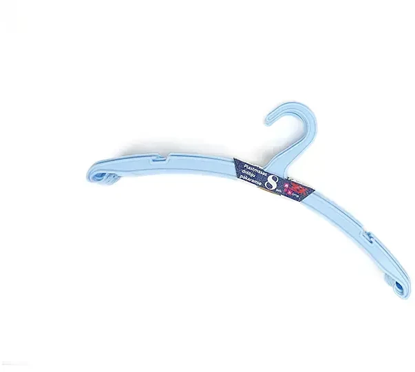 Besk Pakaba drabužiams Plastikinė 41x16cm Mėlyna (8 vnt.)