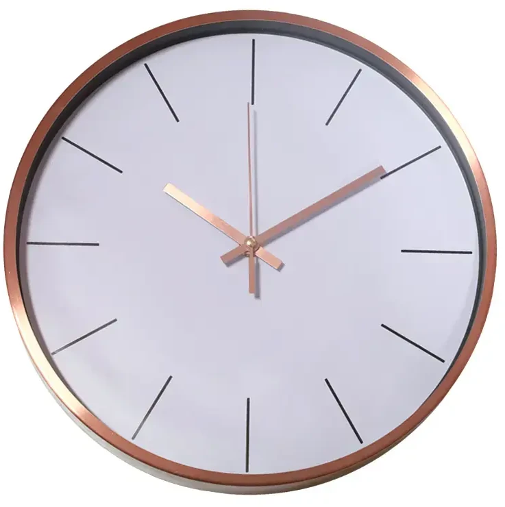 Besk Sieninis laikrodis 30cm, metalinis