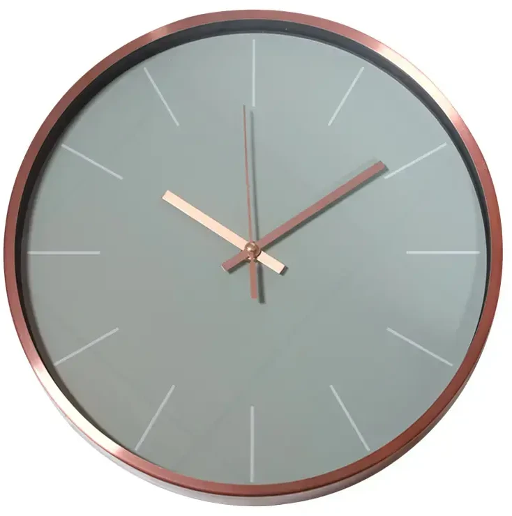 Besk Sieninis laikrodis 30cm, metalinis