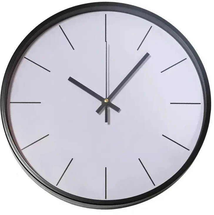 Besk Sieninis laikrodis 30cm, metalinis