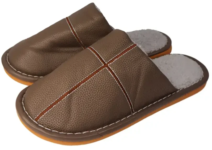 Besk Šlepetės COMFORT Dydis 44-45 Kavos Ruda