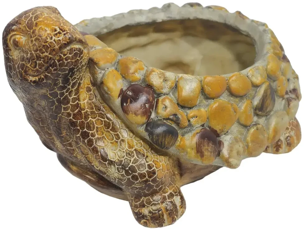 Besk DIANA Sodo dekoracija/vazonas Tortoise 23x17x13cm