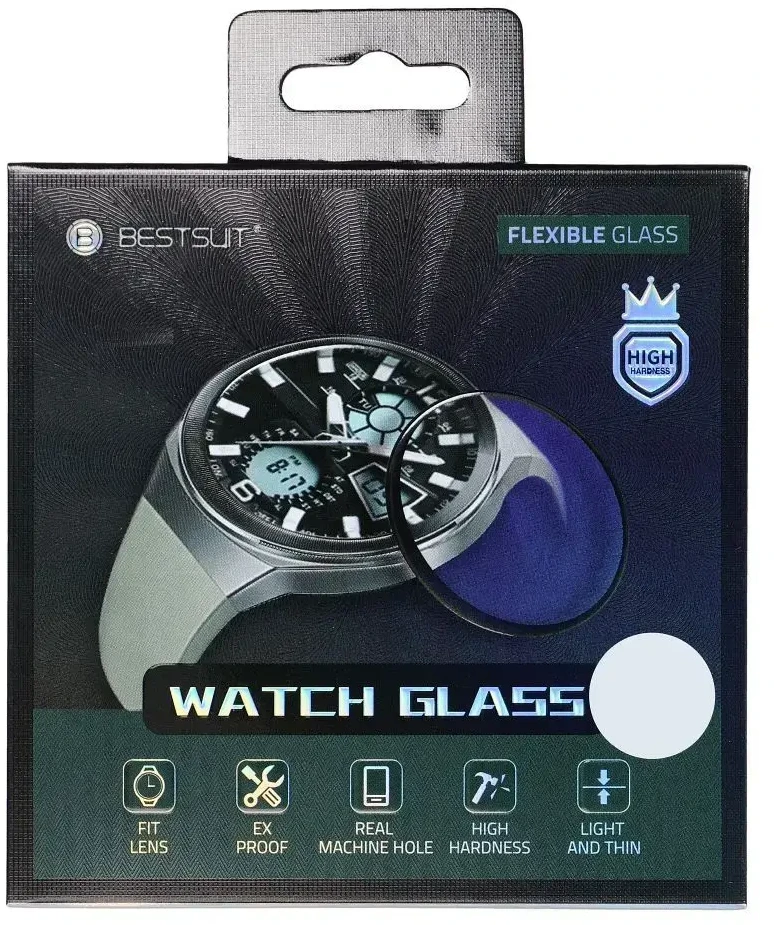 „Bestsuit“ lankstus hibridinis stiklas, skirtas „Samsung Galaxy Galaxy Watch 7“, 40 mm