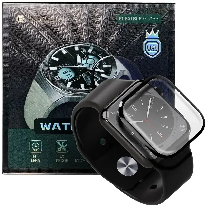 Bestsuit Flexible Hybrid Glass skirta Xiaomi MiBand 7