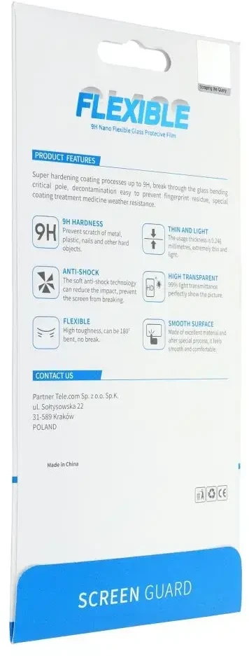 Hibridinis stiklas, skirtas „iPhone 14 PRO Bestsuit Flexible“
