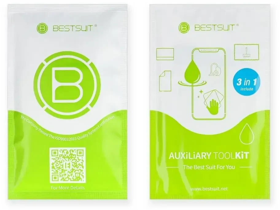 Hibridinis stiklas, skirtas iPhone 13 PRO MAX / 14 PLUS, „Bestsuit Flexible“