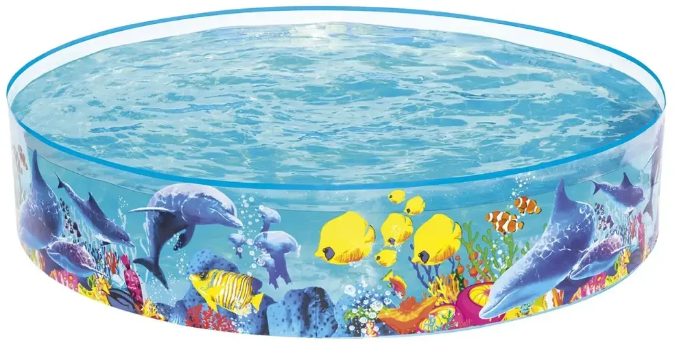 Ramstinis baseinas Bestway Fill N Fun Odyssey 55030, 183x38 cm, mėlynas