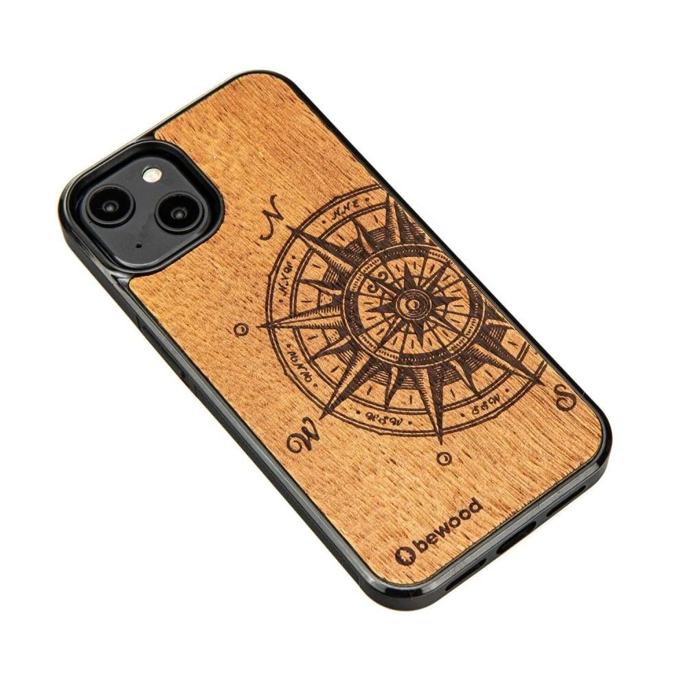 „Bewood Traveler Merbau“ medinis „Apple iPhone 15 Plus“ dėklas