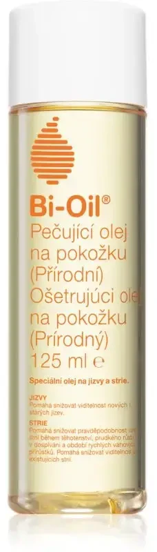 Bi Oil Bi-Aliejus Veido priežiūrai Aliejus Natural Cellulit ir Stretch Marks moterims, 125 ml