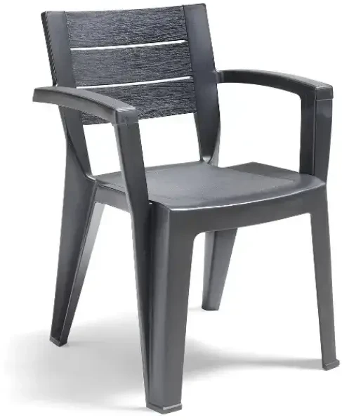 Bica Garden chair Emma juodas