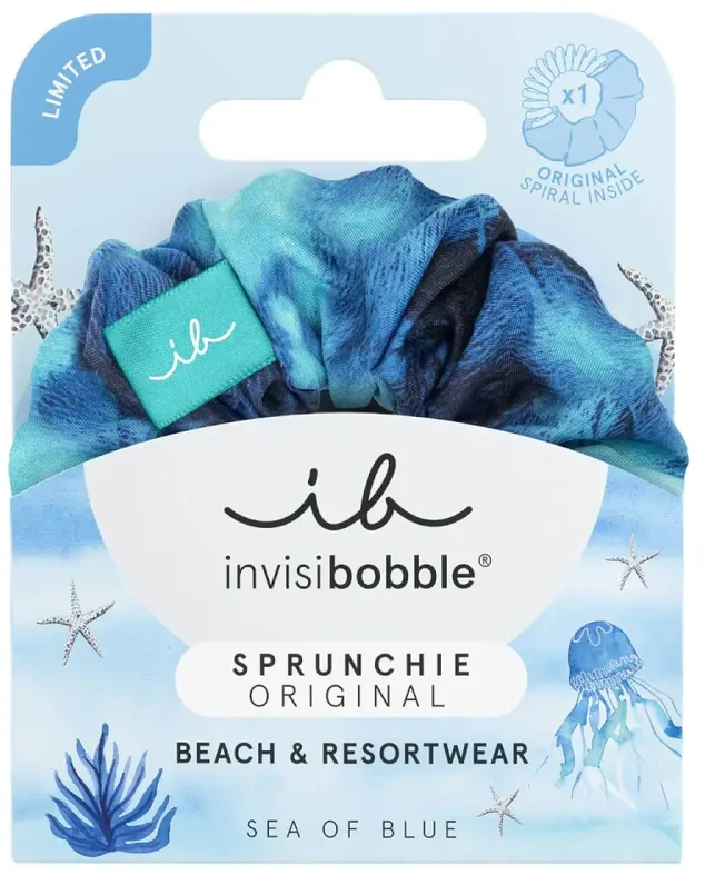 „Invisibobble Sprunchie Bikini Sea of Blues“ plaukų juosta