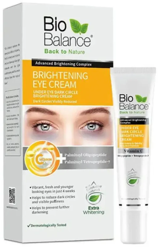 Bio Balance Brightening Brightening & Illuminating Day & Night Paakių kremas, 15 ml