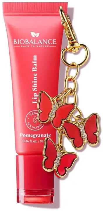 Bio Balance Pomegranate Hydrating & Volumizing Lūpų balzamas, 10 ml