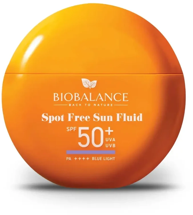 Bio Balance Spot Free Sun Brightening & Protecting Before Sun Exposure Fluid For Face SPF 50, 40 ml