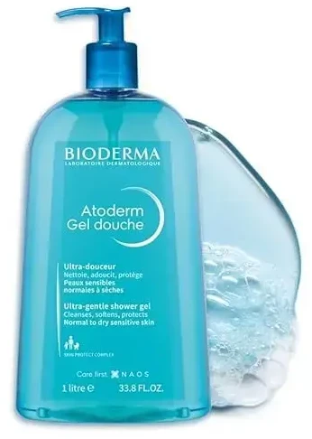 Bioderma Atoderm Gel Douche Dušo želė sausai ir jautriai odai, 1000 ml