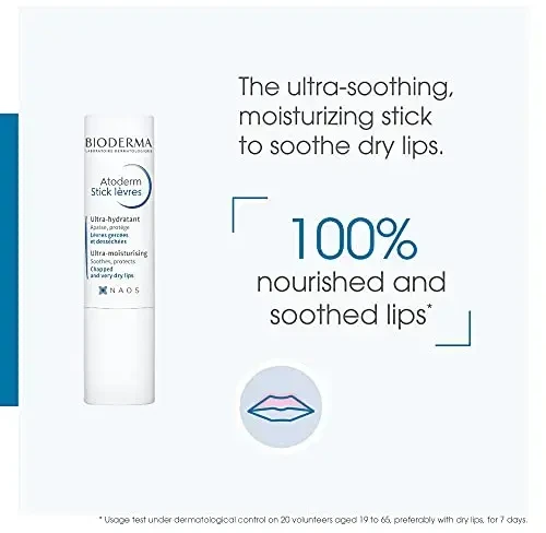 Bioderma Atoderm drėkinamasis lūpų balzamas 4 g
