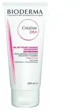 Bioderma Raminamasis valomasis veido gelis Créaline DS+ Gel Moussant (Raminamasis valomasis gelis) 200 ml