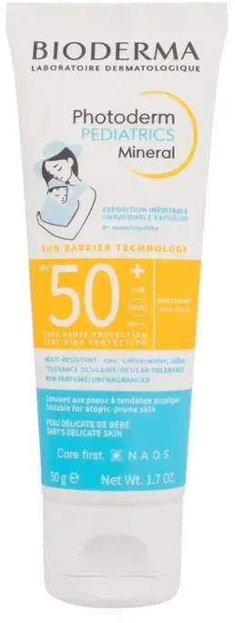 BIODERMA PHOTODERM KID, apsauginis pienelis nuo saulės vaikams, SPF 50+, 100 ml