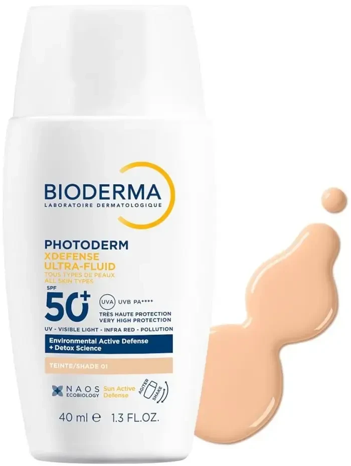 Bioderma Photoderm Xdefense neutralus SPF50+ bespalvis, 40 ml