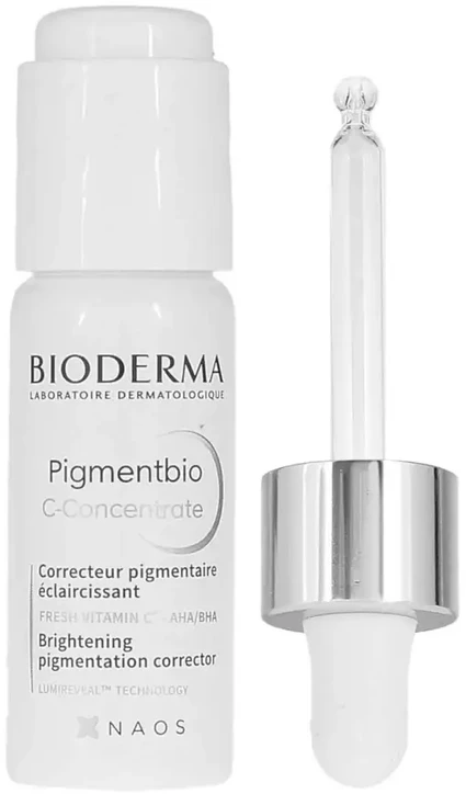 Bioderma Pigmentbio C-Concentrate Skaistinantis veido serumas, 15 ml