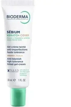 BIODERMA Sébium Kerato+ Cover Anti-Blemish Tinted Gel-Kreminis BB Kreminis, 30 ml