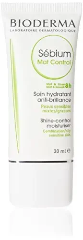 Bioderma Sébium Mat Control Matiškumą suteikiantis ir veido odą lyginantis kremas, 30 ml
