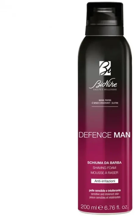 BioNike, Defence, Cleansing & Protecting, Shaving Foam, 200 ml