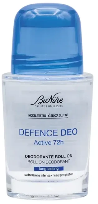 BioNike Defence Deo Active 72h Protection Dezodorantas Roll-On Unisex, 50 ml