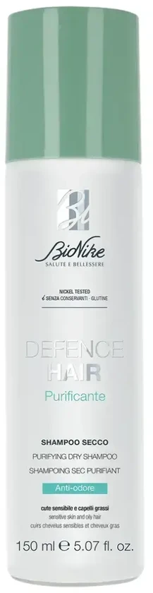 BioNike Defence Hair Hair Sausas šampūnas Purifying & Refreshing, 150 ml