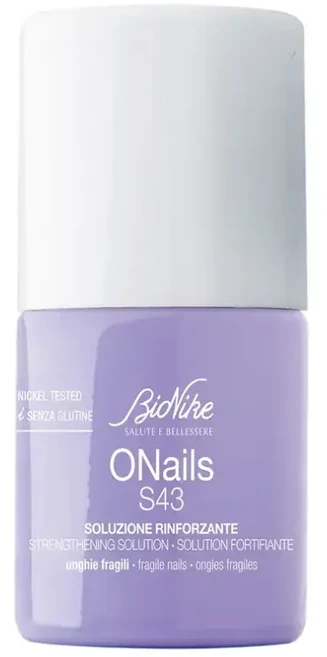 BioNike Onails S43 Strengthening Nail Serum Treatment, 11 ml