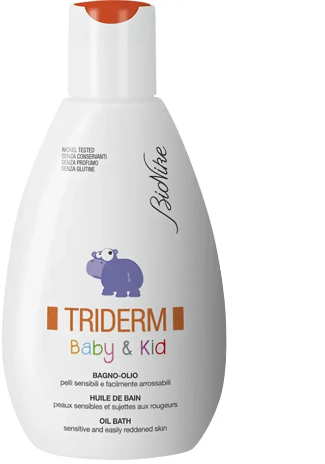 BioNike Triderm Baby Cleansing Softening & Protecting Shower Oil For All Skin Types, 500 ml