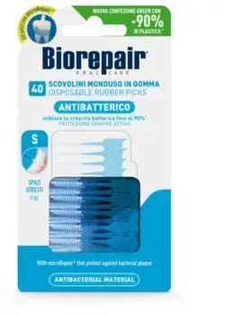 Biorepair vienkartiniai guminiai krapštukai, 40 vnt., S