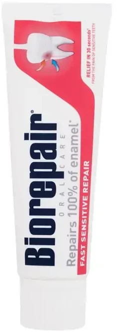 „Biorepair Fast Sensitive Repair“ serumas jautriai odai, 75 ml