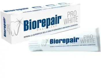„Biorepair Pro Baltas“ emalio atstatomoj