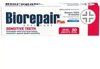 Biorepair Dantų pasta jautriems dantims „Plus Sensitive Teeth“, 75 ml