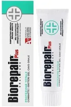 Biorepair „Plus Total Protection“ dantų pasta, 75 ml