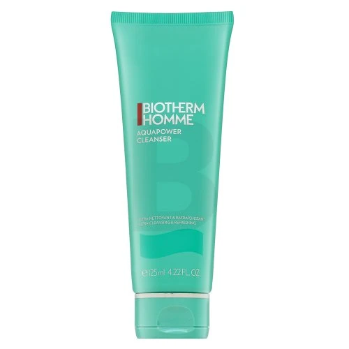 Biotherm Homme Aquapower Oligo-Thermal Fresh Gel veido prausiklis vyrams, 125 ml