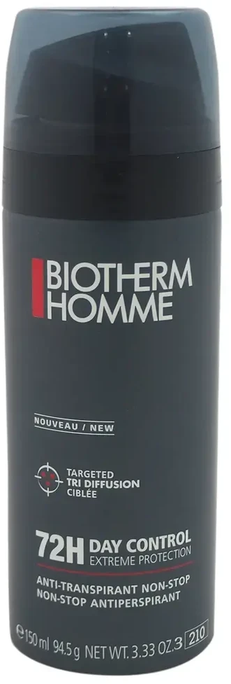 Biotherm Homme 72H Day Control Deo Purškiklis purškiamas antiperspirantas vyrams, 150 ml