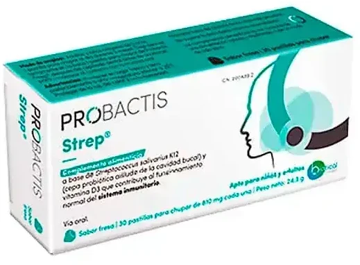 Biotical Health Botical Health Probactis Strep 30 čiulpiamųjų tablečių