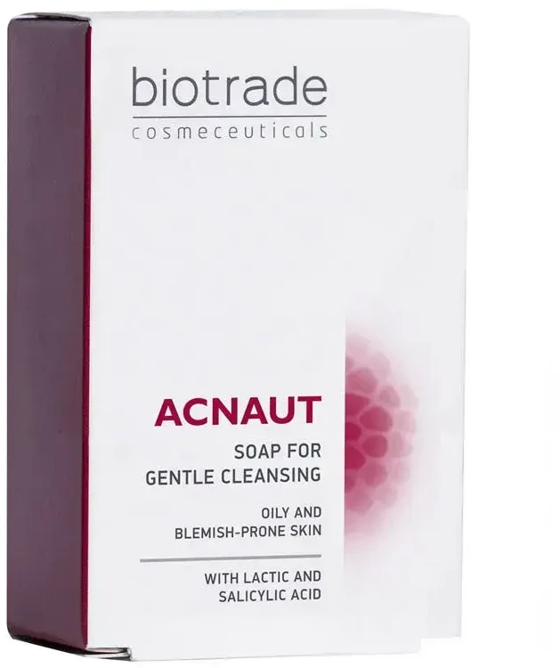 Biotrade muilas riebiai ir probleminei odai Acnaut (Cleansing Soap) 100 g