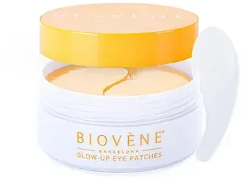 Biovene Glow-Up kofeininės citrininės paakiai pleistrai, 60 vnt.