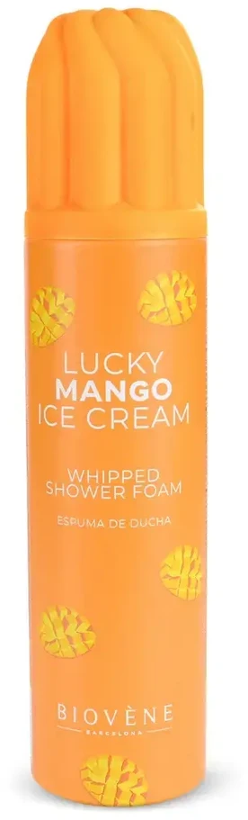 Biovene „Lucky Mango Ice Kreminis“ drėkinamosios dušo putos, 250 ml