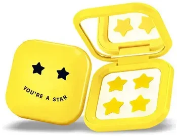 Biovene Pimple Star Patches & Mirror Case 32 vnt. Geltonų pleistrų rinkinys